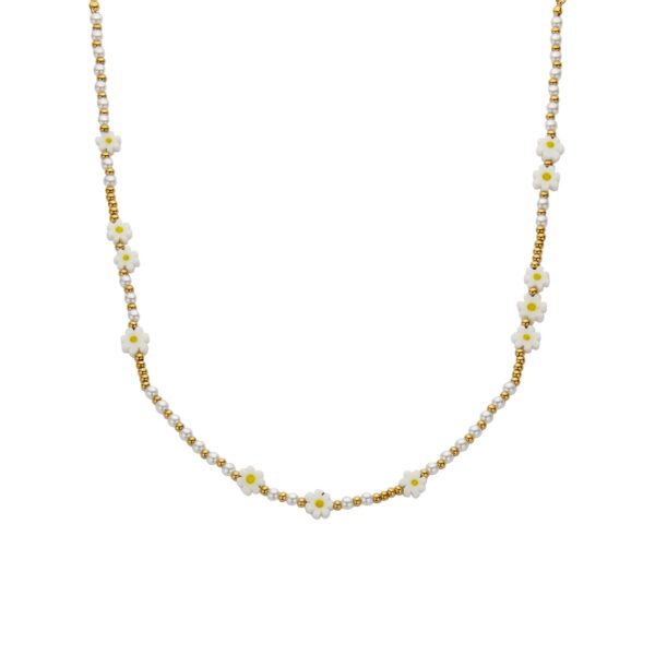 Biba ketting 61573 wit