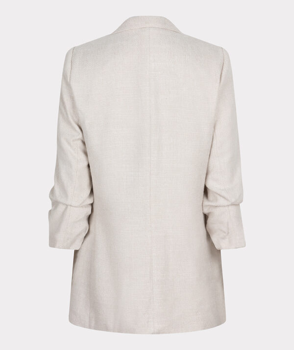 Esqualo blazer linen look sand - Afbeelding 2