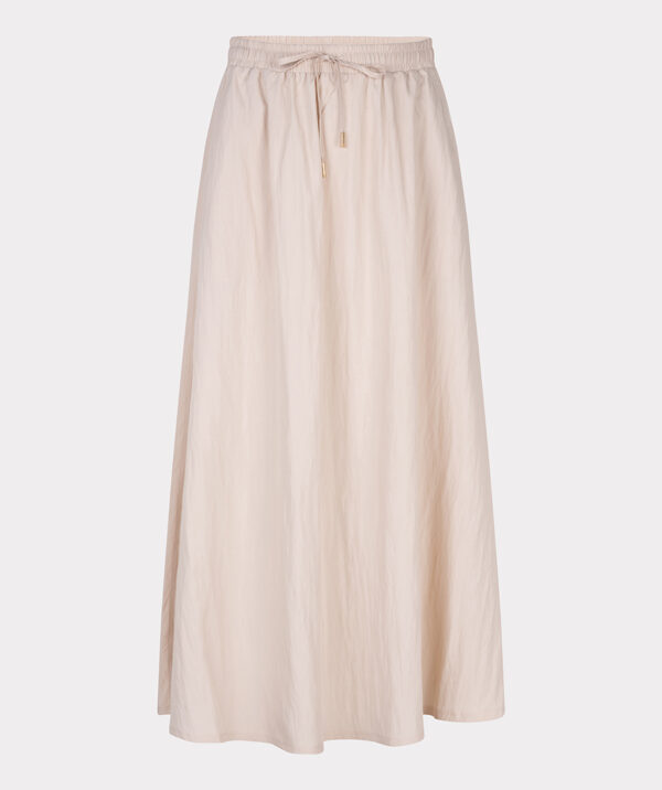 Esqualo skirt maxi wide light sand